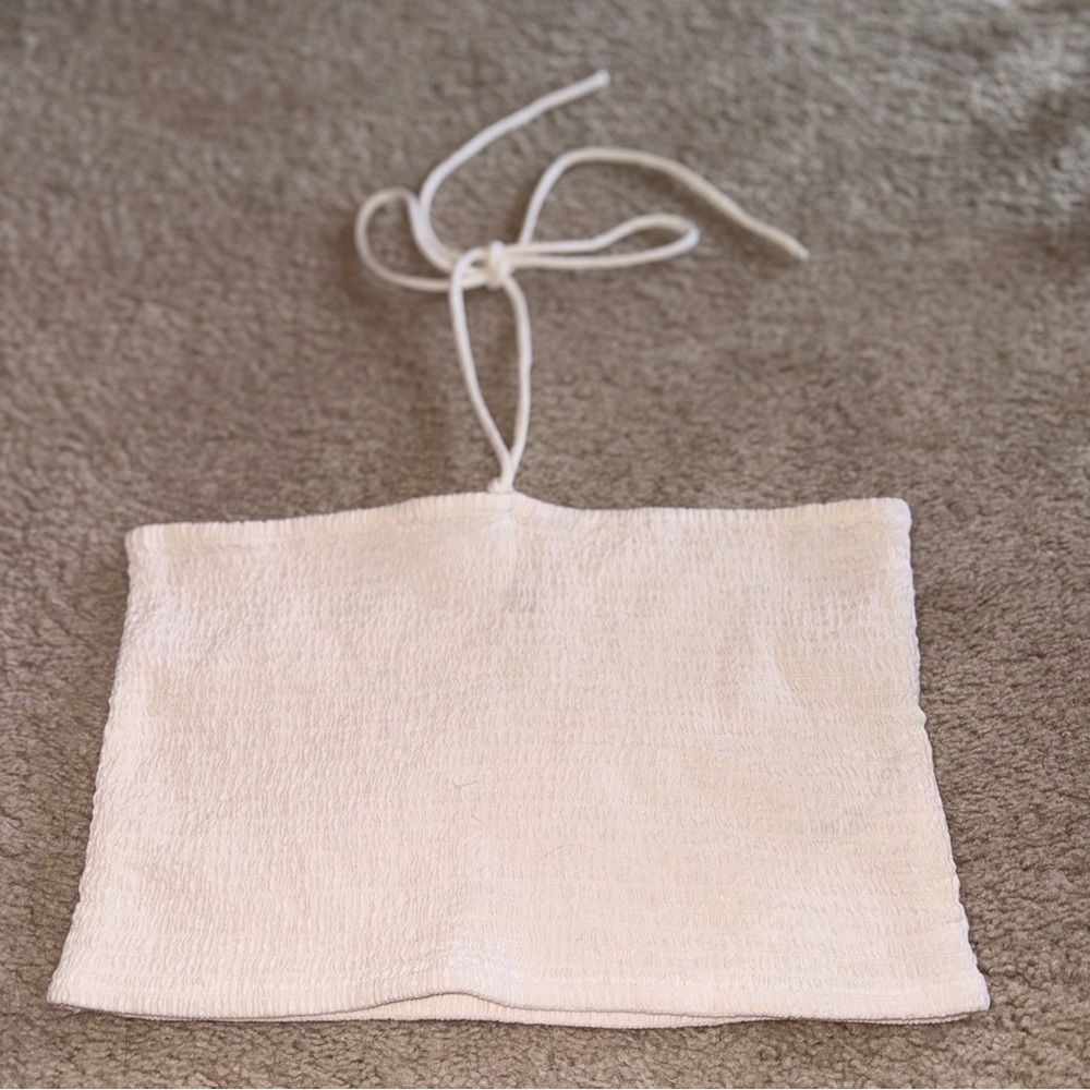 Universal Thread Cream Knit Tube Top